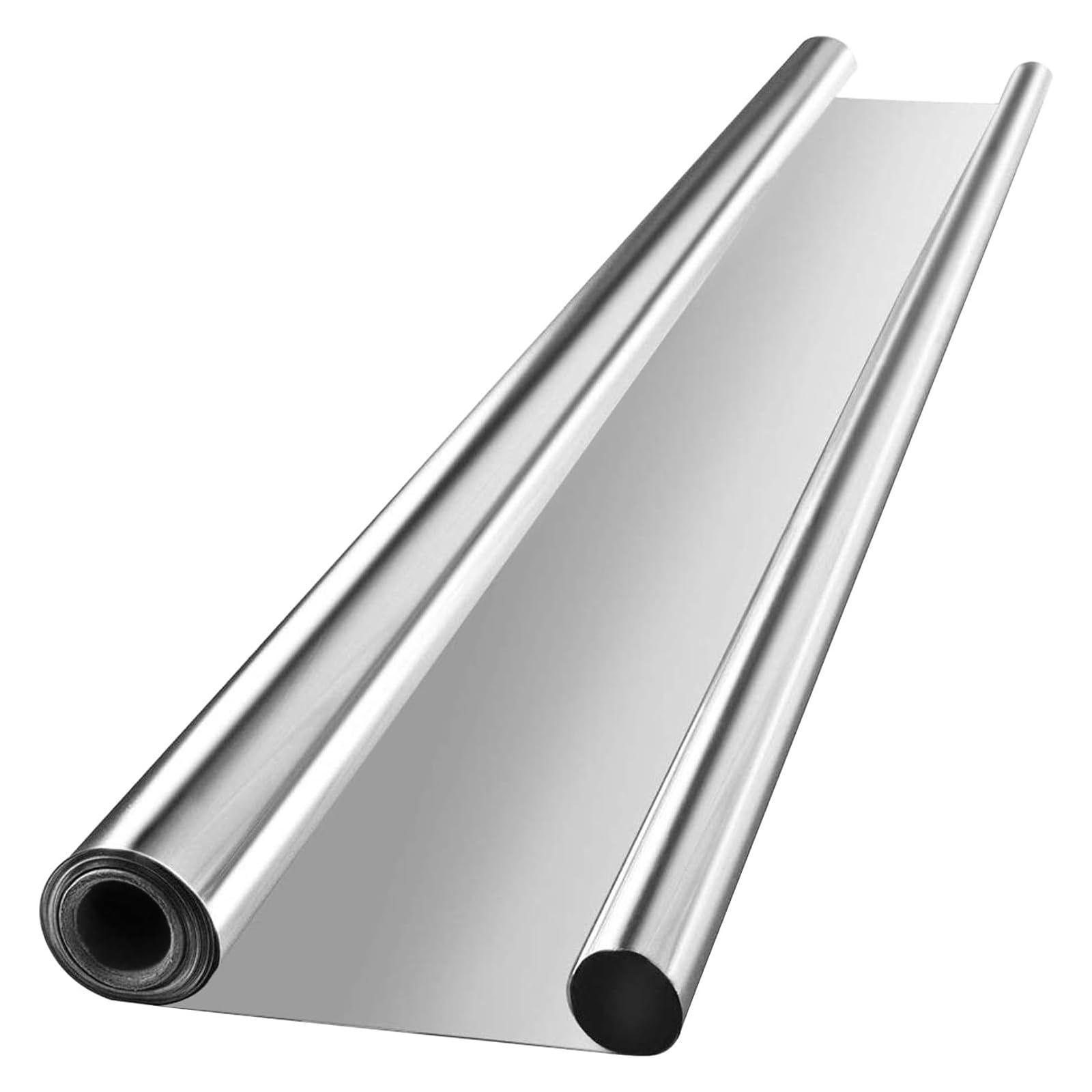 VIVOSUN front view of 4ft x 100ft mylar roll showing package and label, improves light efficiency