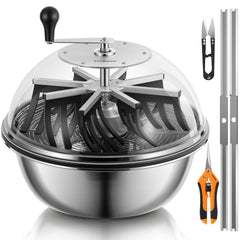 VIVOSUN front view with clear dome showing containment and visibility benefits