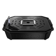 VIVOSUN front view of four-pack showing compact irrigation bases and organization benefit