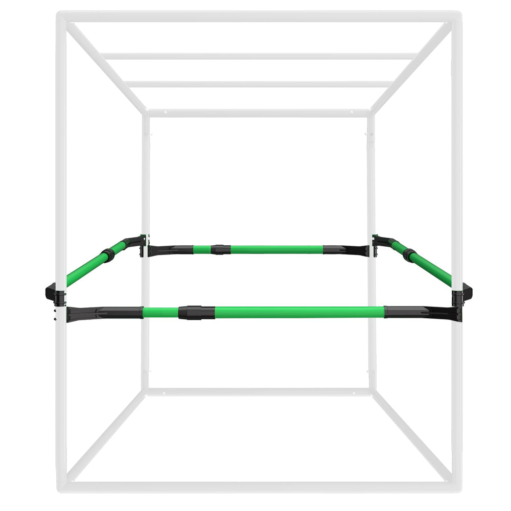 VIVOSUN close-up of arched hook design improving tent frame support