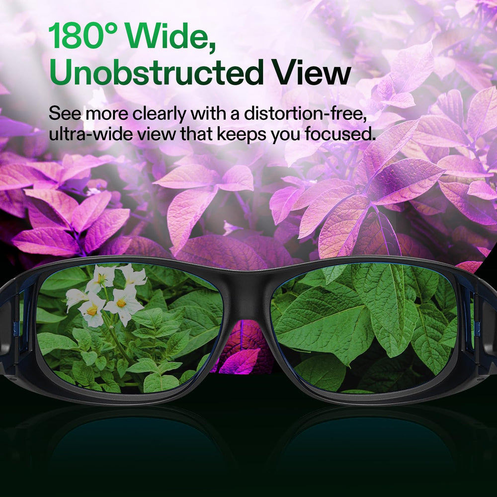 VIVOSUN in use inside a grow room improving plant color accuracy during inspection