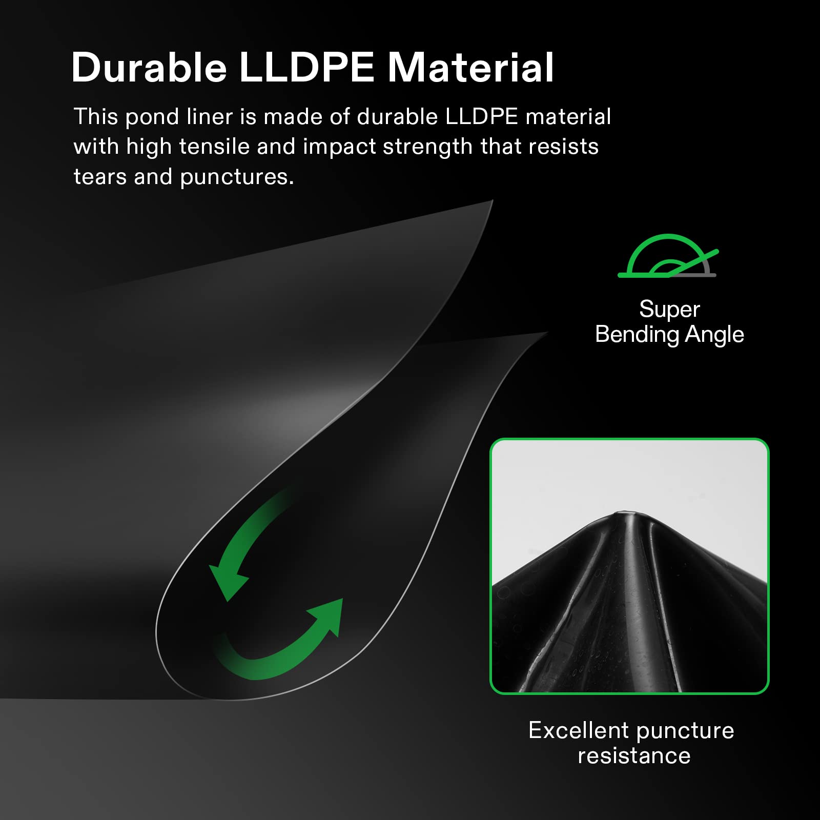 VIVOSUN liner over underlay showing added protection and extended life
