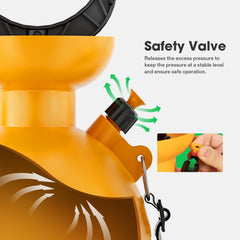 VIVOSUN adjustable nozzle close-up showing mist-to-jet control for precision