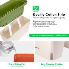 VIVOSUN top view with open reservoir for mess-free refilling and simple maintenance