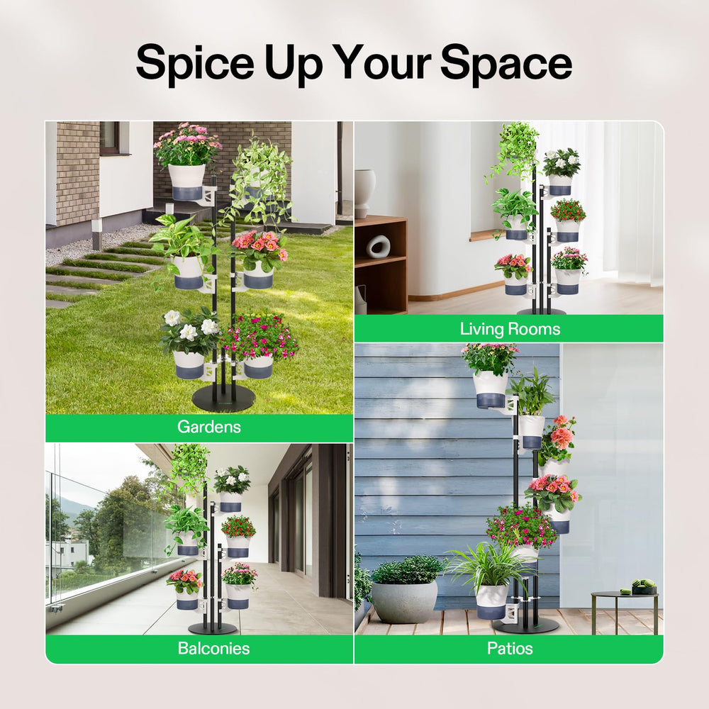 VIVOSUN removable planter and support clip close-up showing easy assembly and secure hold