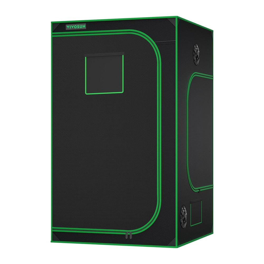 VIVOSUN grow tent installed in a spare room to visualize real-world footprint