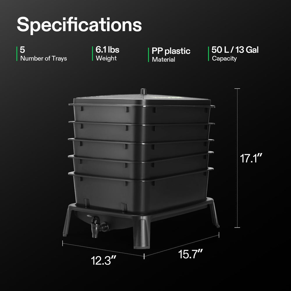VIVOSUN size comparison with household items illustrating scale and storage convenience