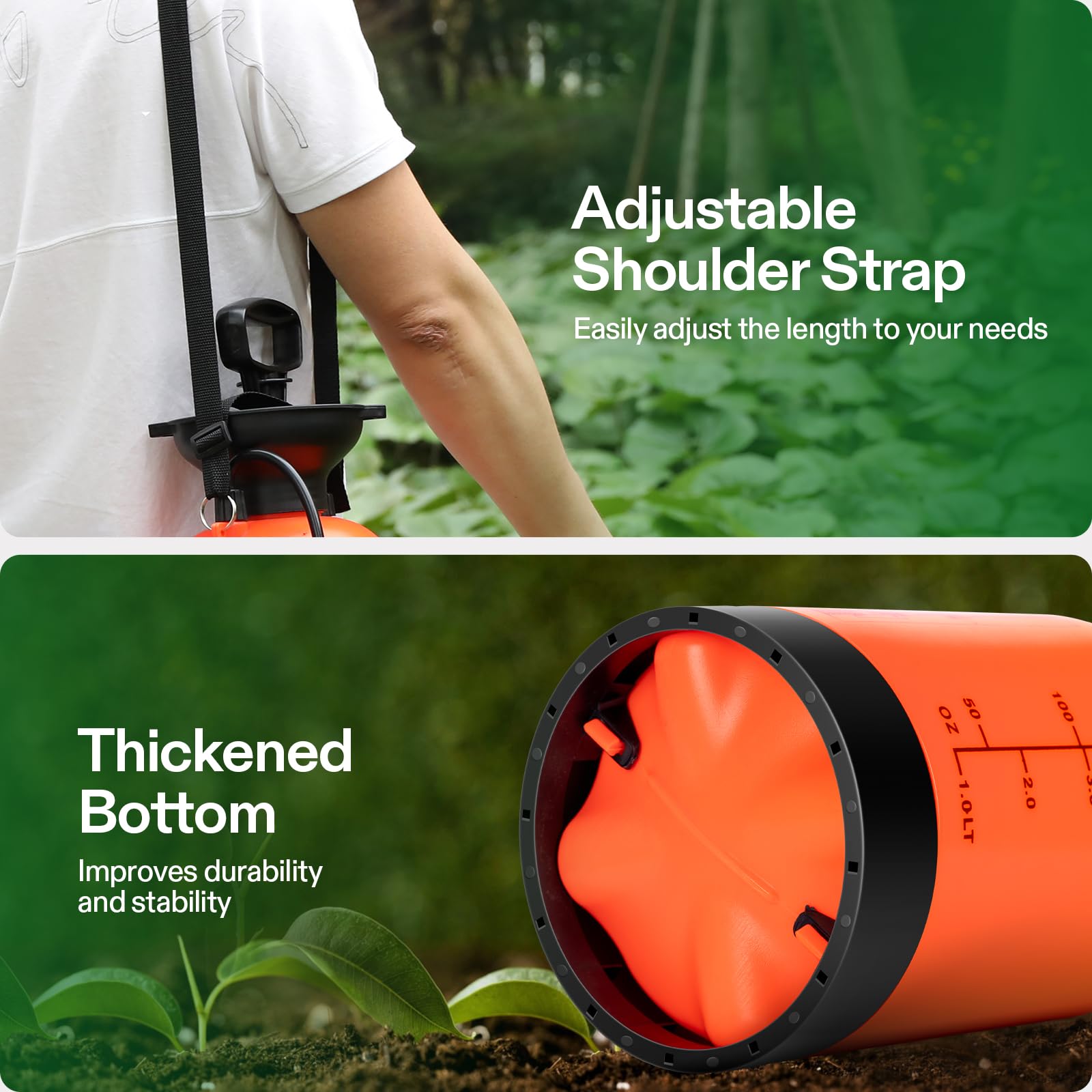 VIVOSUN thickened bottom base for stability and improved durability