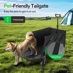 VIVOSUN all-terrain wheel and axle detail for smooth rolling