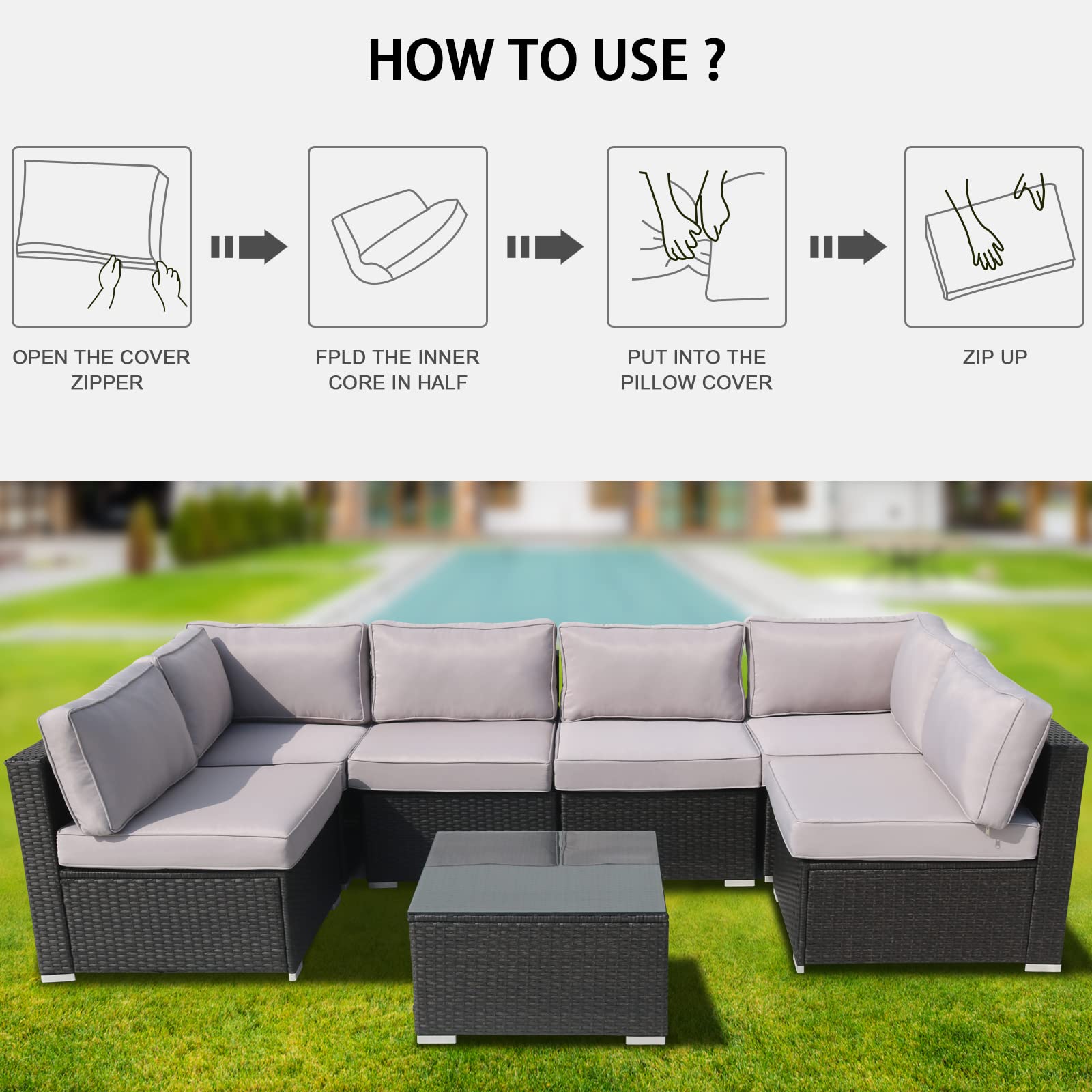 VIXLON outdoor balcony scene showing refreshed seating and style