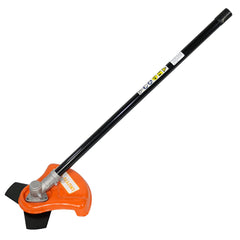 VIYUKI front view of brush cutter attachment showcasing compact design and durability