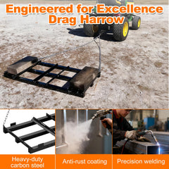 Vlaeng galvanized chains detail showing corrosion resistance and strength