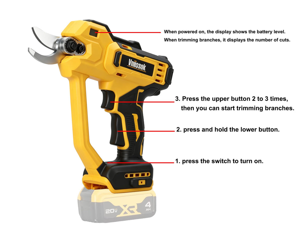 Vniissok ergonomic handle with textured grip reducing user fatigue