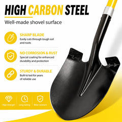 VNIMTI close-up of high-strength steel blade edge for cleaner, faster soil cutting