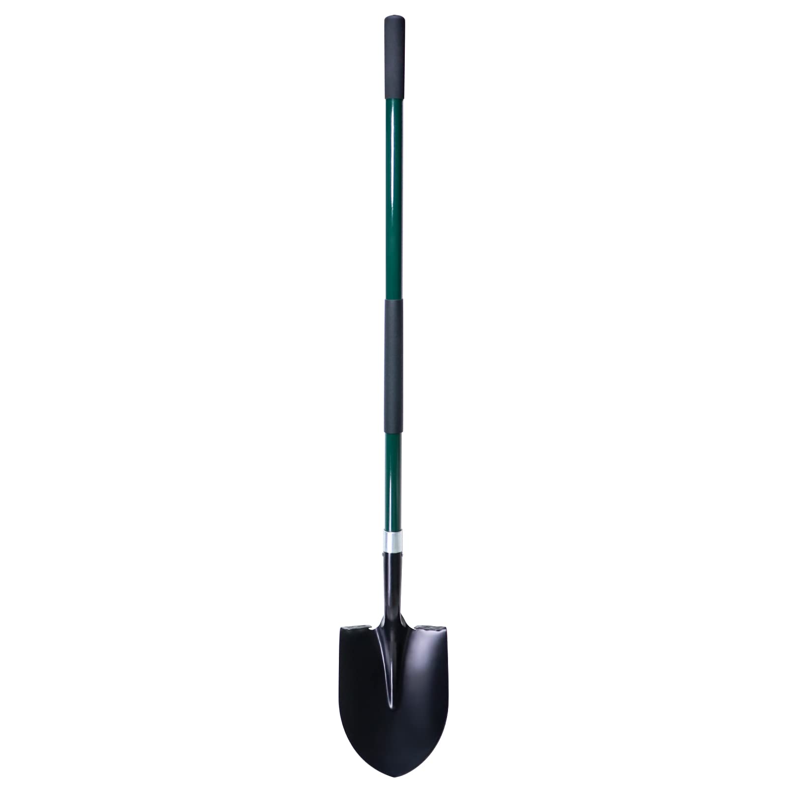 VNIMTI front view showing shovel full length and packaging benefit durable build