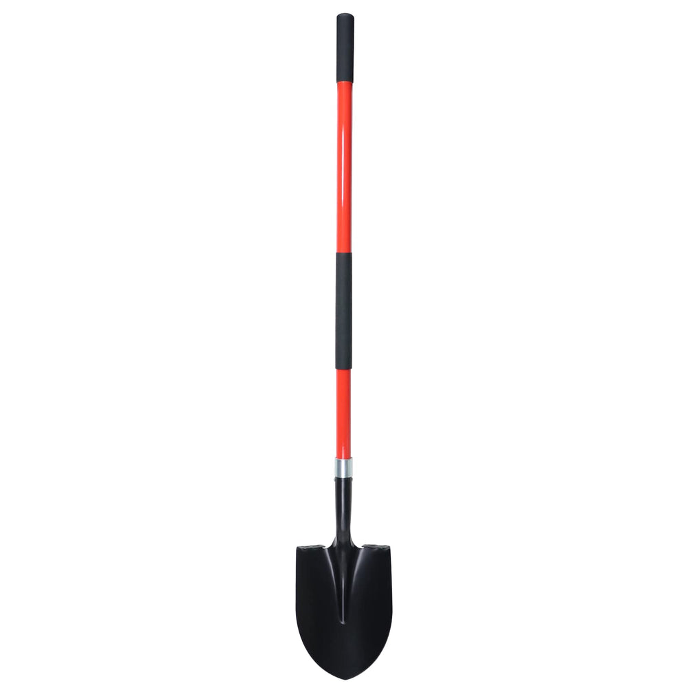 VNIMTI front view red shovel showing full length and balance benefit