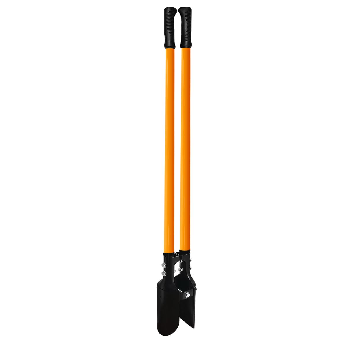 VNIMTI post hole digger front view showing sturdy construction and sturdy performance
