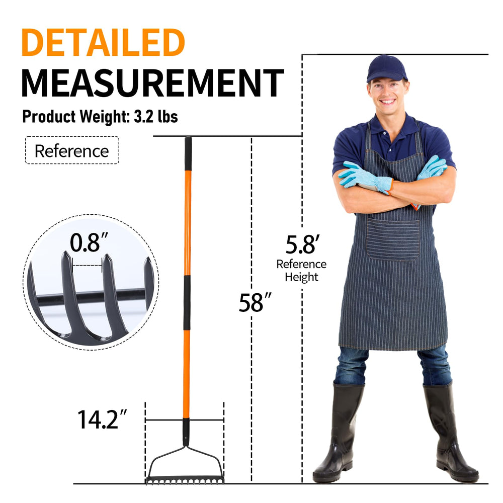 VNIMTI bow head angle showing curved design for better leverage and even material spreading