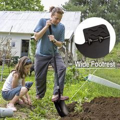 VNIMTI shovel in use breaking compacted soil for efficient digging