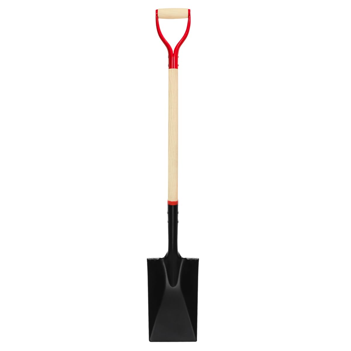 VNIMTI spade shovel front view showing full tool for versatile gardening