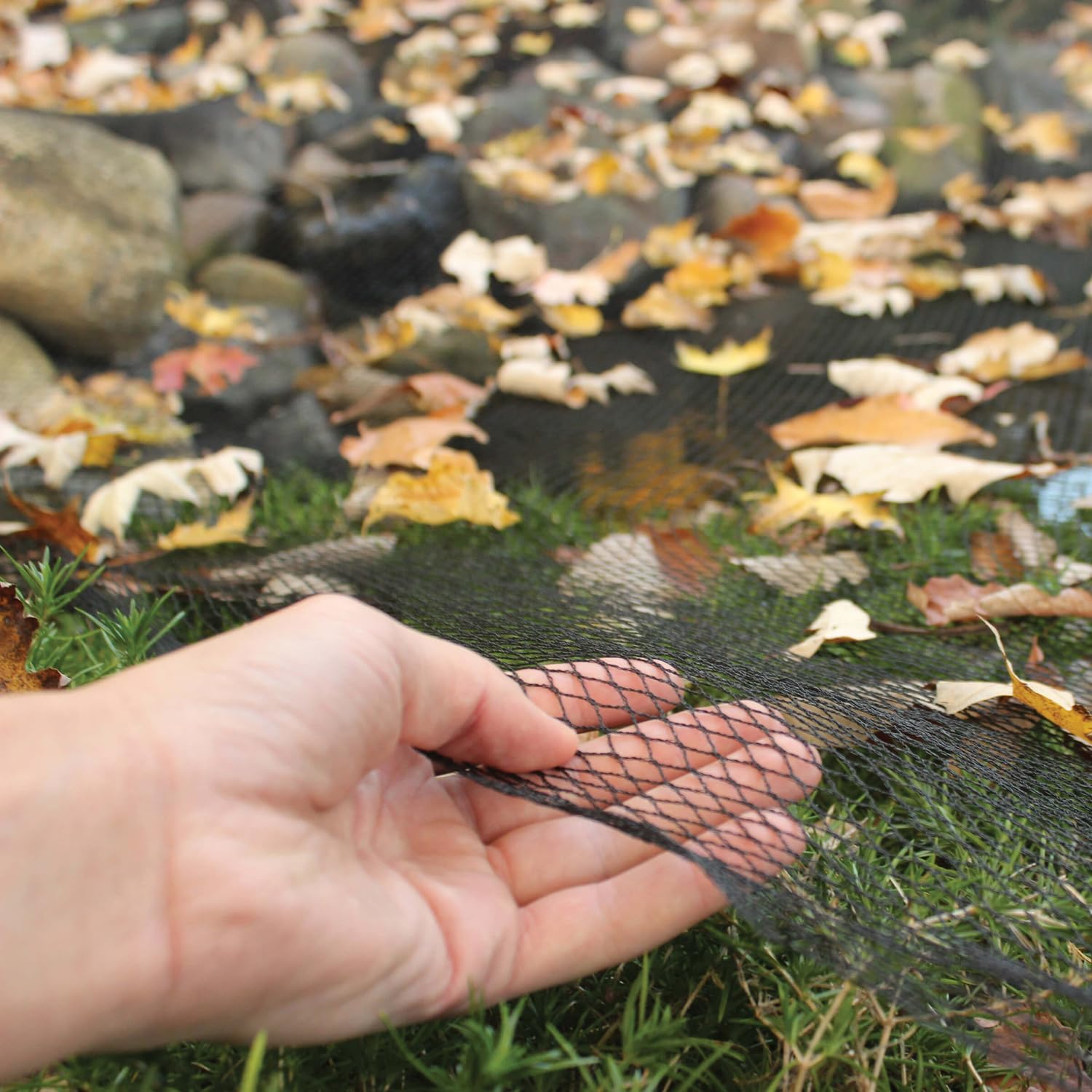Vocray net edge with stakes anchored securely offering stable coverage and peace of mind