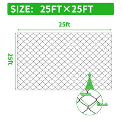 Vocray close-up of woven 1/2 inch mesh showing durable texture and tear resistance