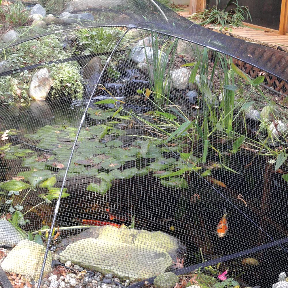 Vocray net alongside garden tools showing 20x30 scale for correct size selection