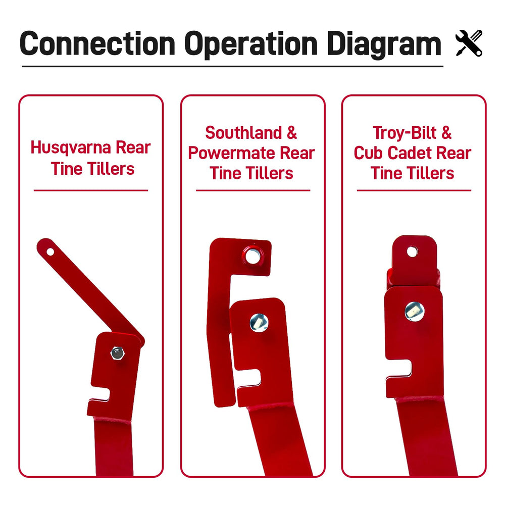 VODCACA all included parts displayed for easy installation and assembly benefit
