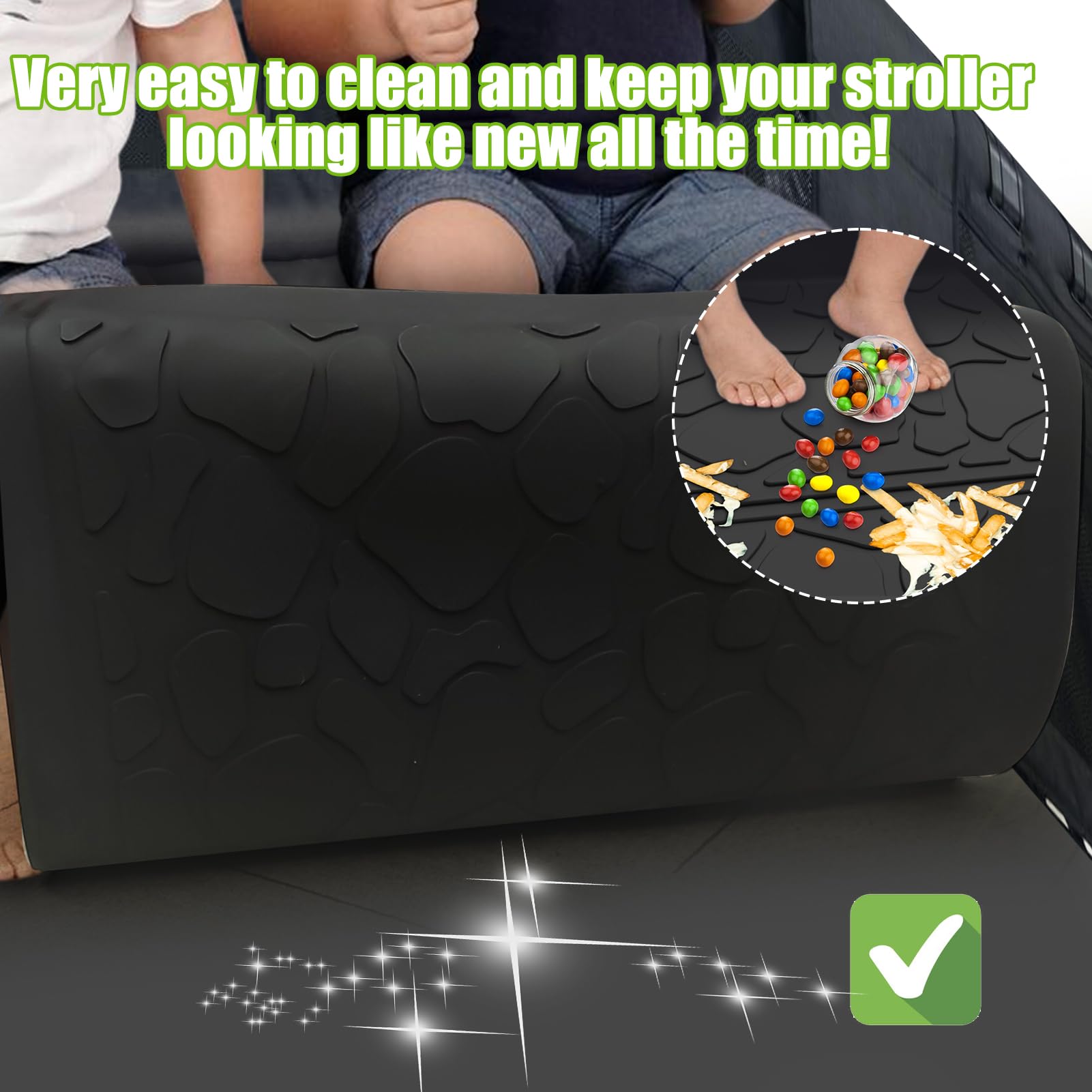 Vodolo close-up of silicone texture highlighting soft supportive comfort
