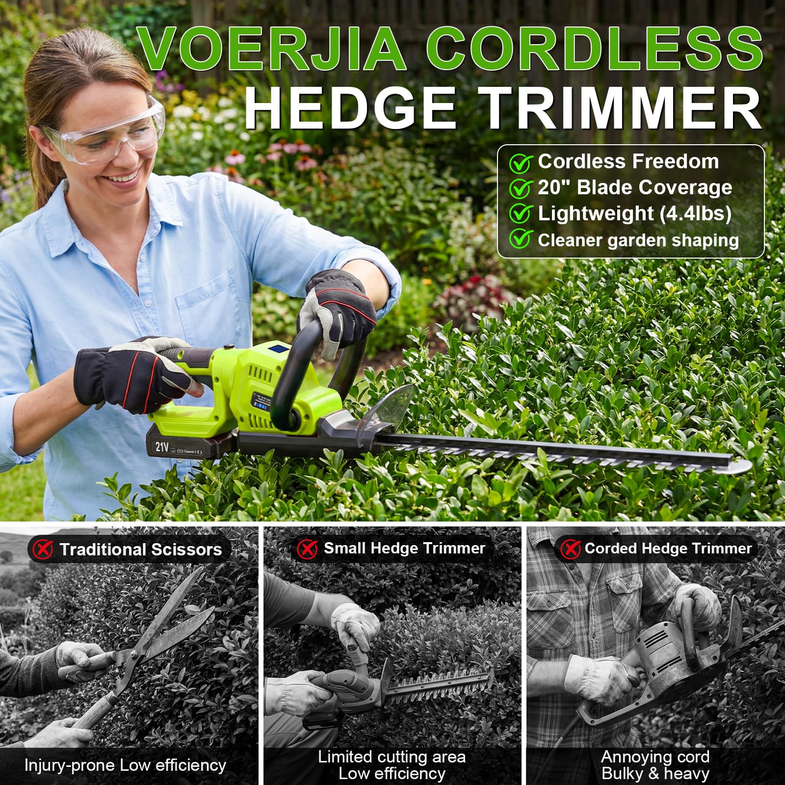 VOERJIA protective blade sheath and neat storage for safe transport