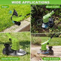 VOERJIA metal blade detail cutting dense weeds for powerful performance benefit