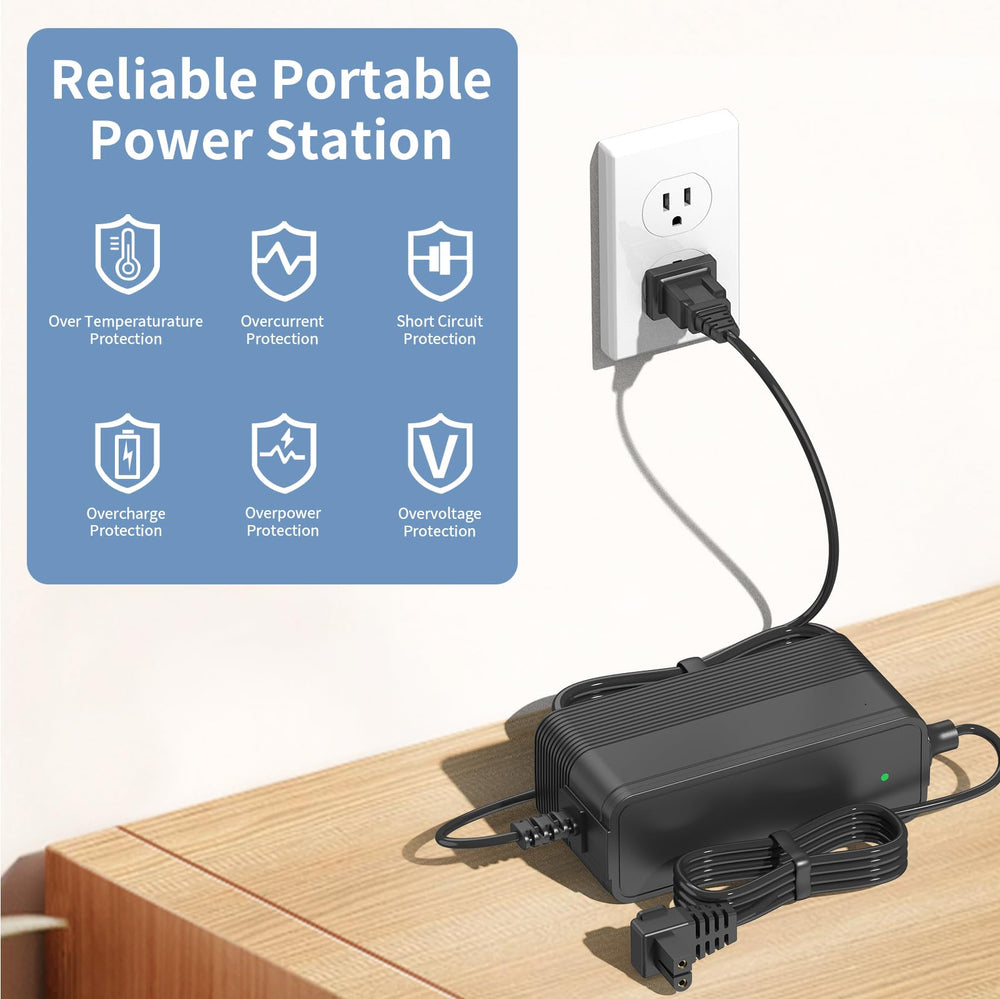 VOJSALDR charger connected to pool cleaner demonstrating reliable recharge