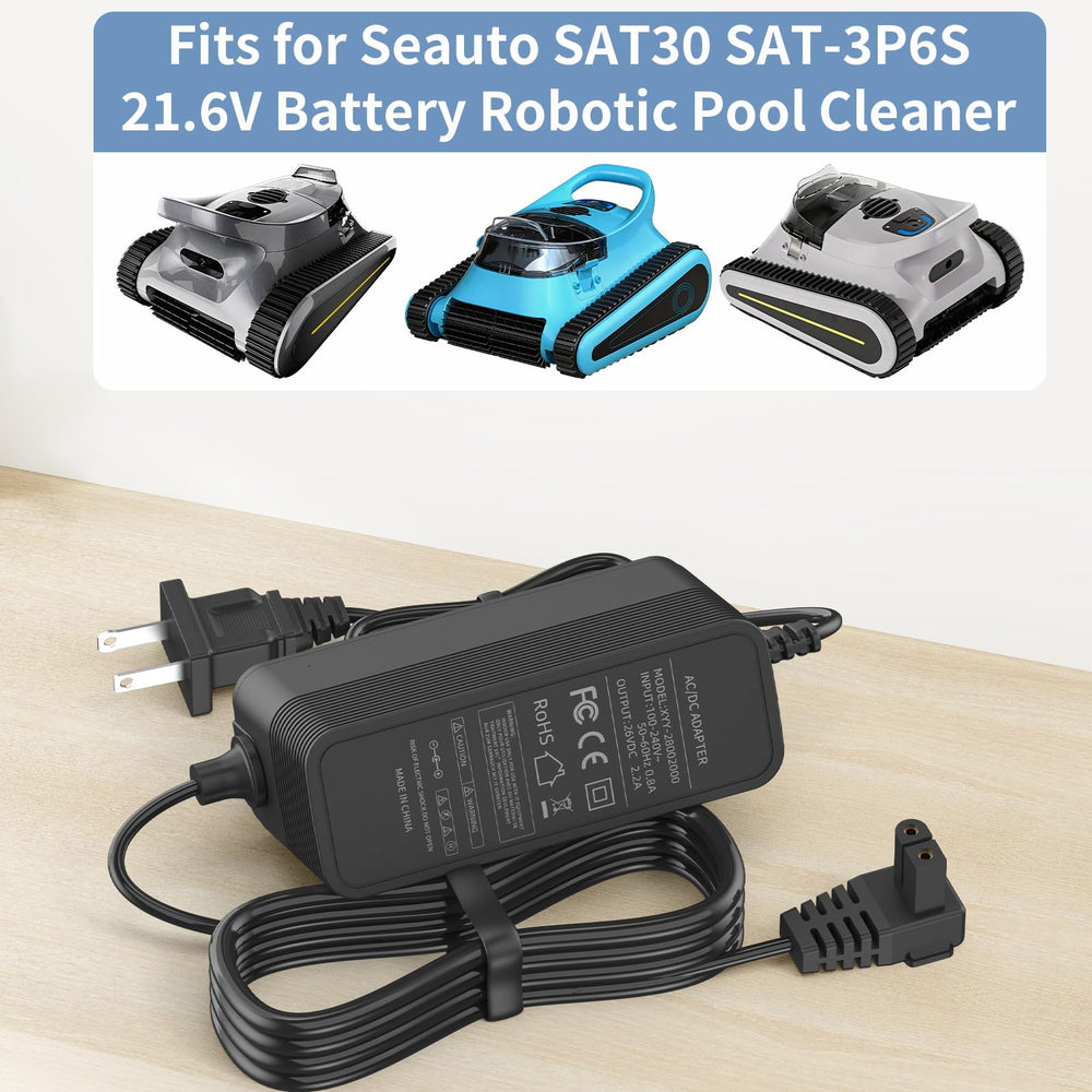 VOJSALDR long power cord and plug demonstrating flexible placement benefit