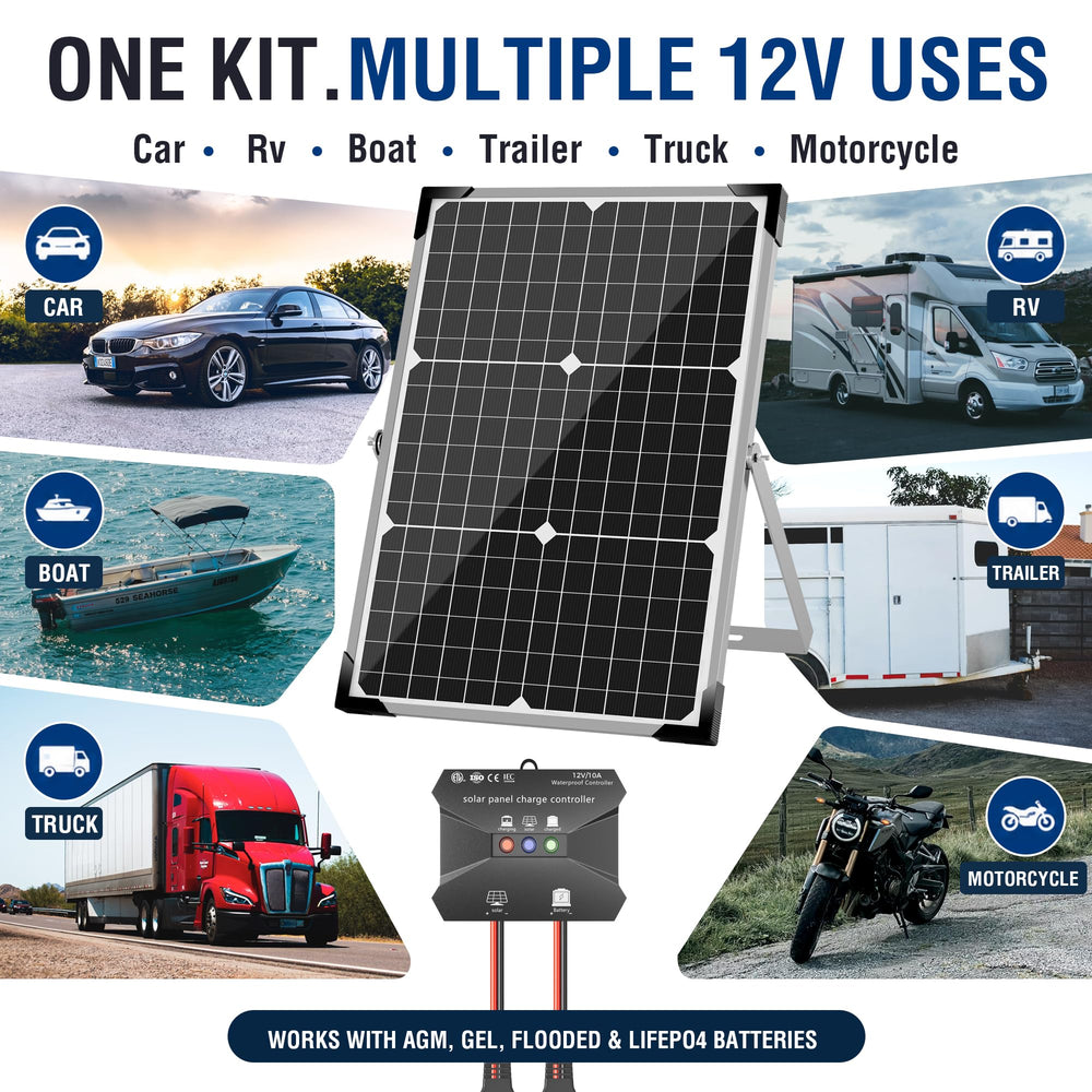Voltset size scale next to hand showing compact footprint benefit: portable installation