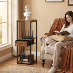VonDream placed in room corner showing optimized floor use and neat display benefit