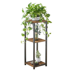 VonDream front view of 3-tier plant stand showing tidy display and modern look