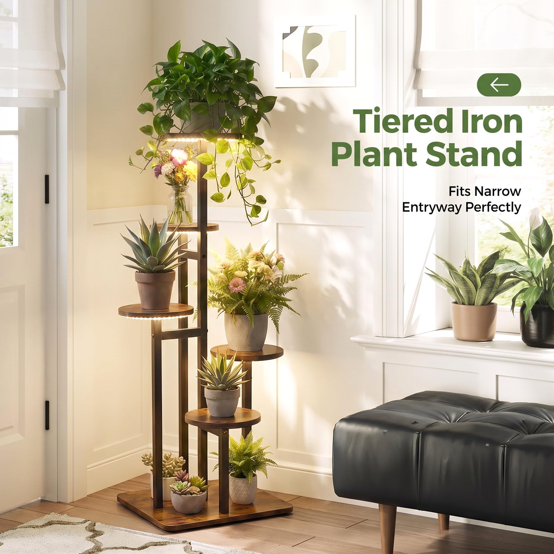 VonDream iron frame connection highlighting sturdy construction for heavy pots