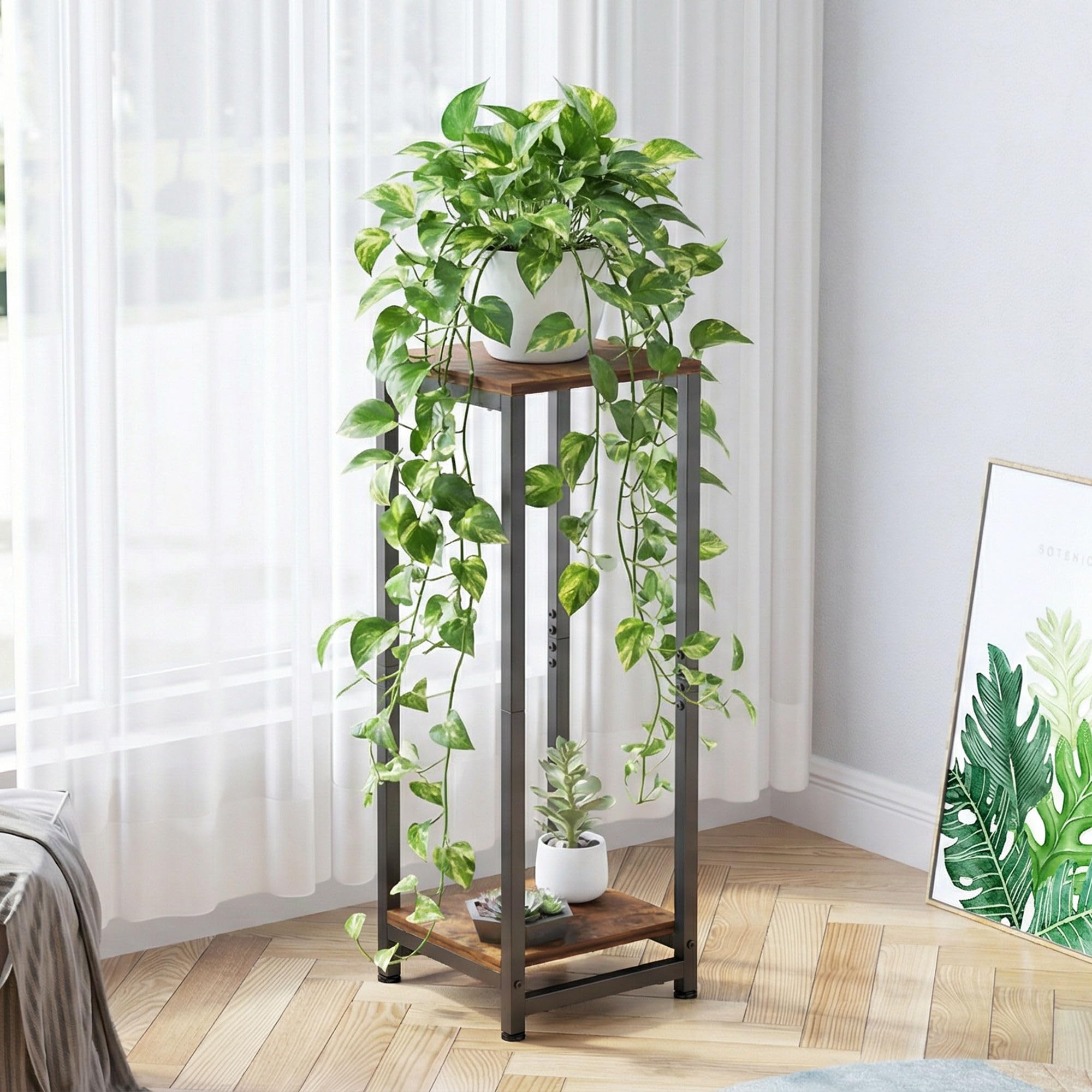 VonDream metal frame detail highlighting sturdy construction and stability