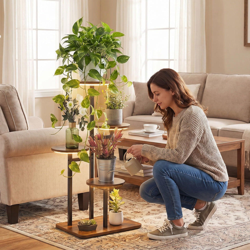 VonDream lifestyle shot with mixed plants showing decorative benefit