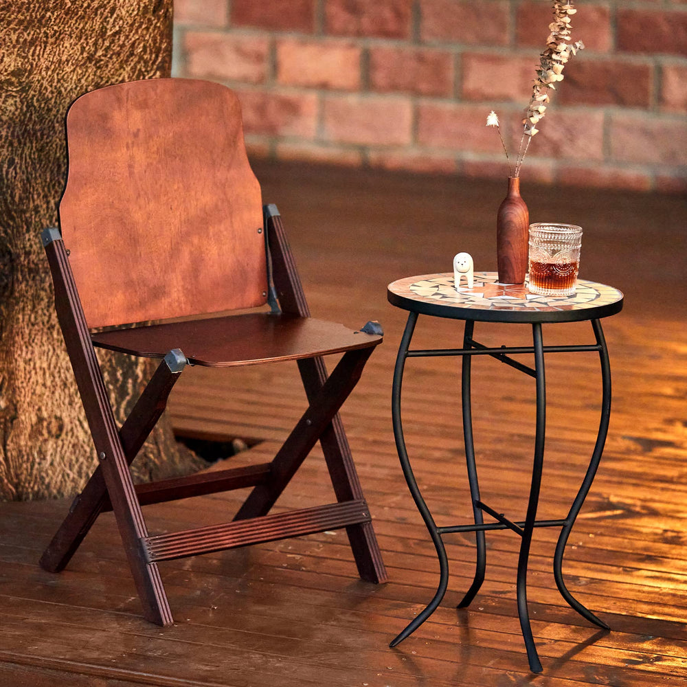 VONLUCE assembly view with hardware laid out demonstrating easy setup