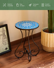 VONLUCE steel leg detail with curved design, sturdy support and decorative appeal