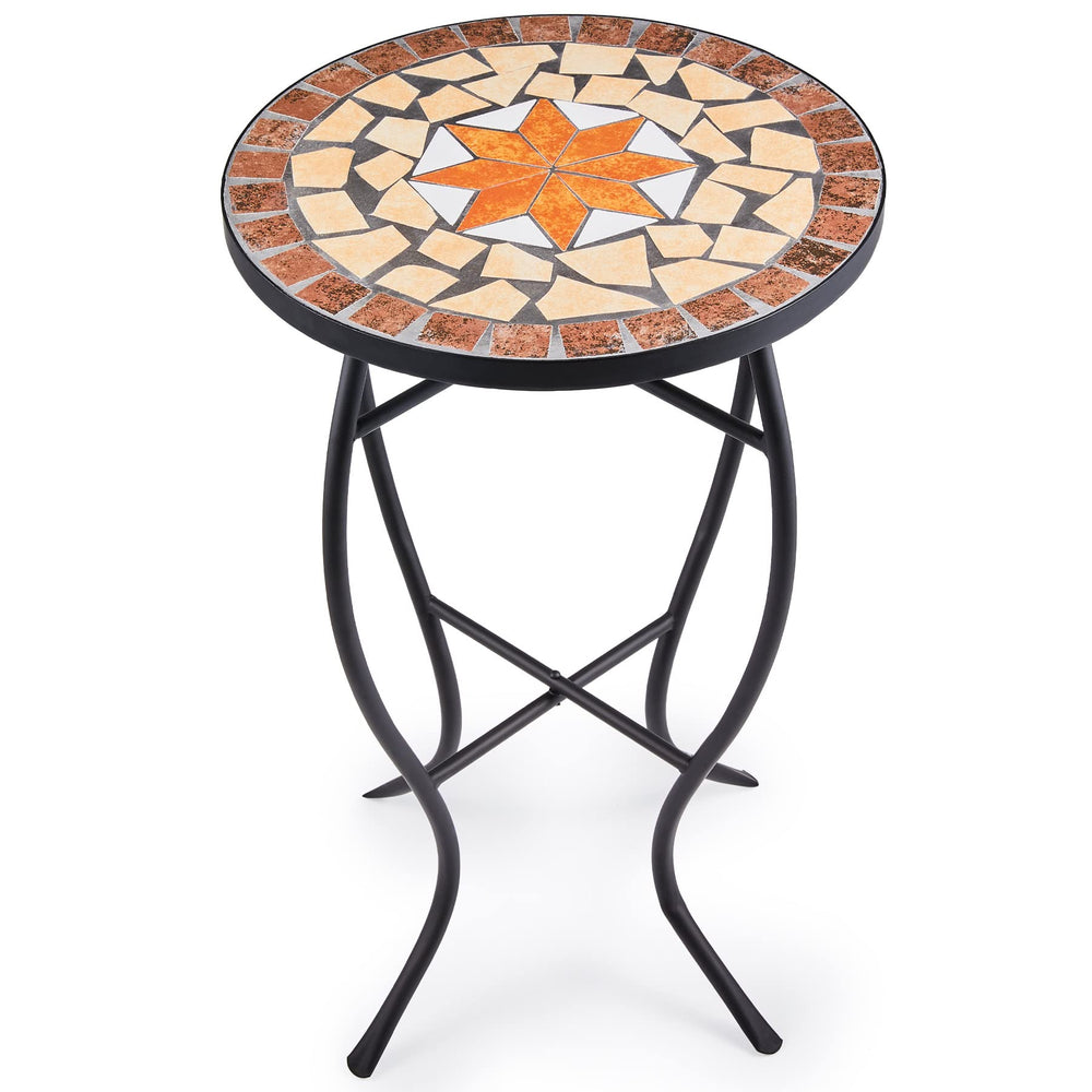 VONLUCE front view showing maple mosaic top and compact silhouette for style