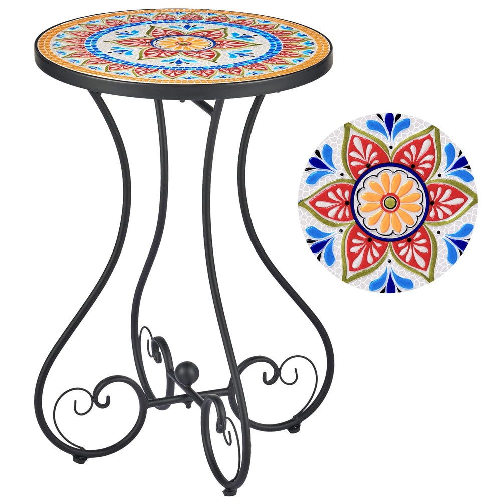 VONLUCE in living room as side table, illustrates versatile indoor styling and function