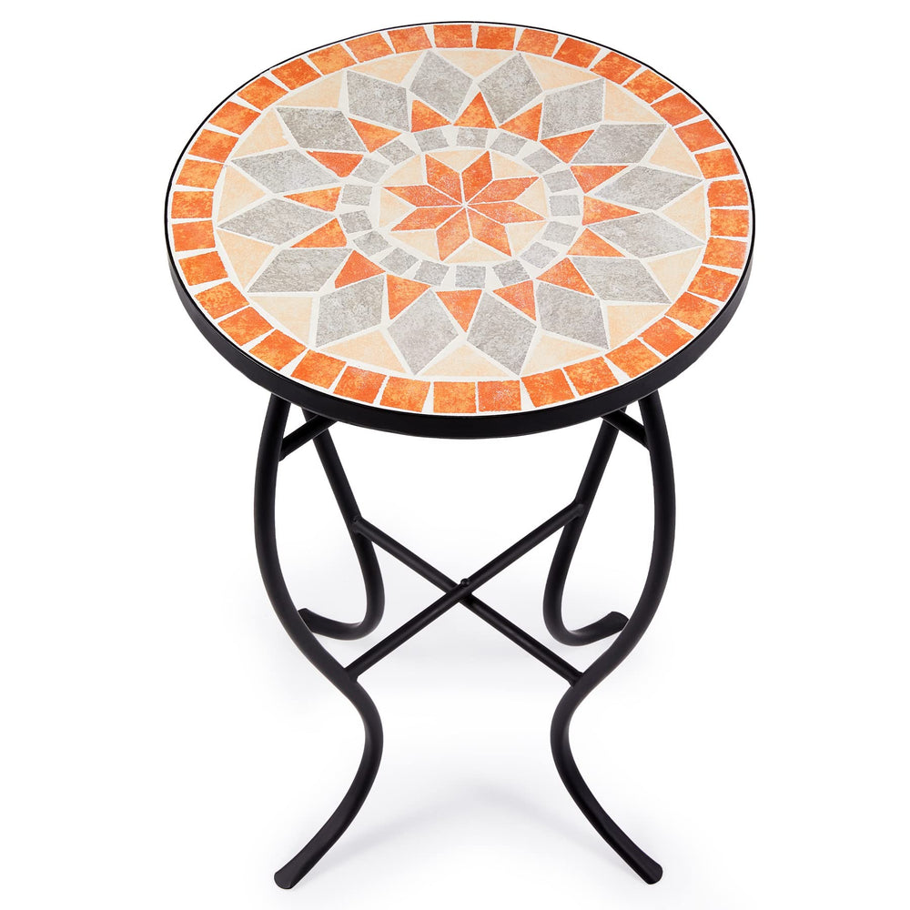 VONLUCE lifestyle evening patio scene supplying warm decorative focal point outdoors