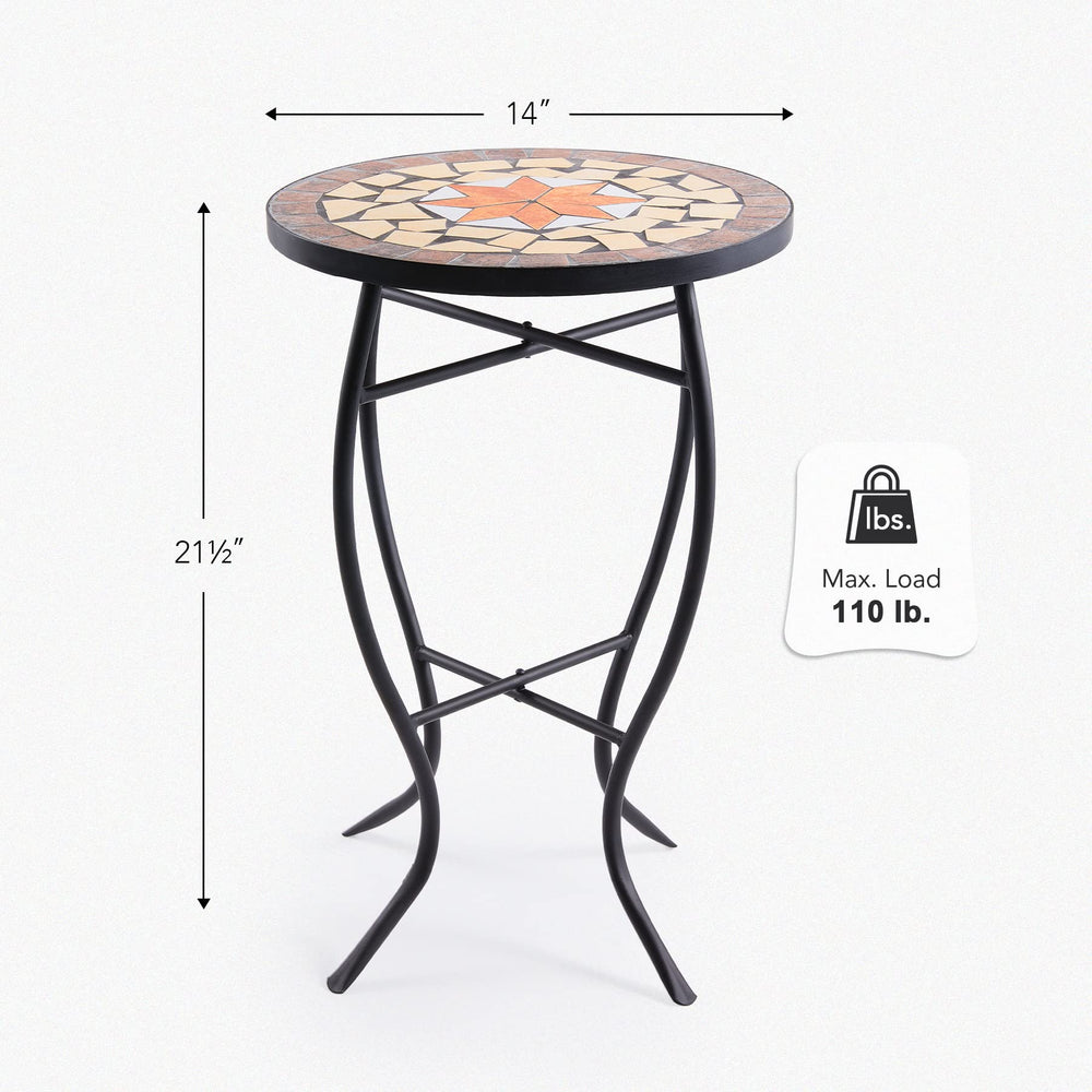 VONLUCE next to sofa to show scale and bedside or end table suitability