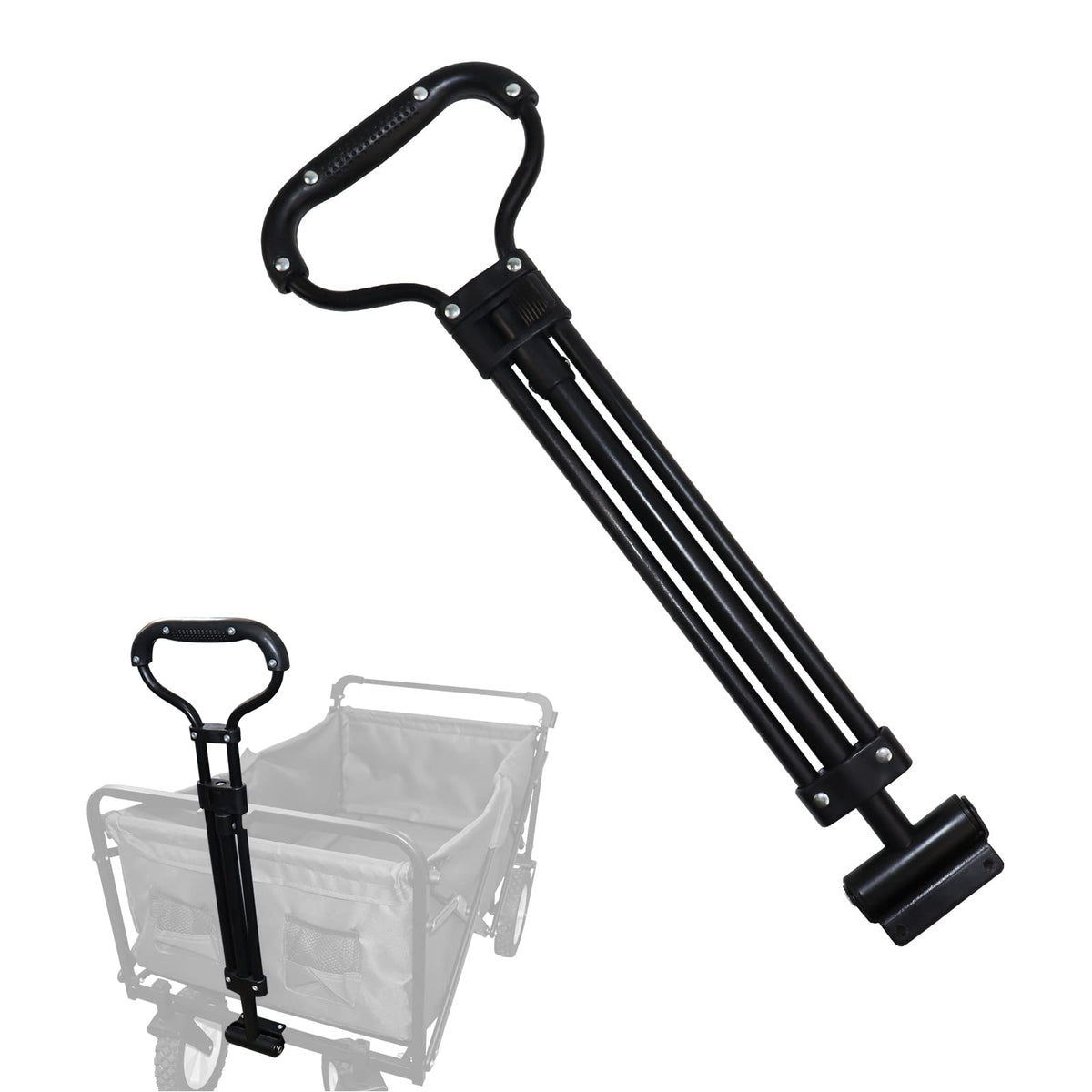 VOONKE front view of replacement handle showing complete unit and mounting interface
