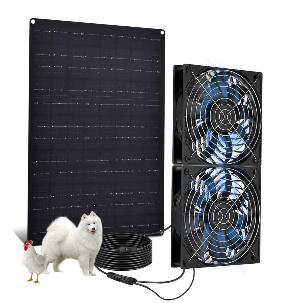VOOTEGO front view of solar panel showing durable tempered glass and efficient design