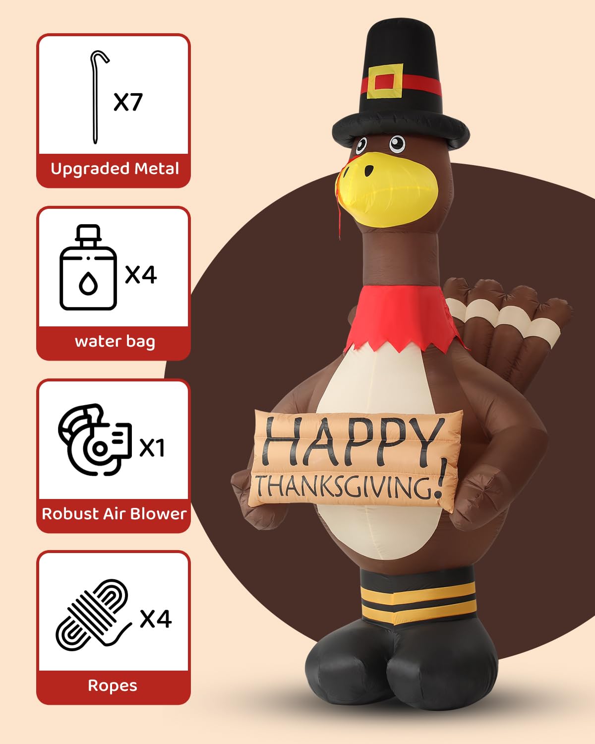 Voplintra pilgrim hat close-up showing cute detail and visual charm