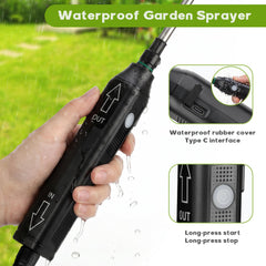 VOROSY interchangeable nozzles and retractable wand for versatile spraying