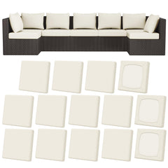 Vorshape front packaging showing 14-piece cushion cover set and quick overview benefit